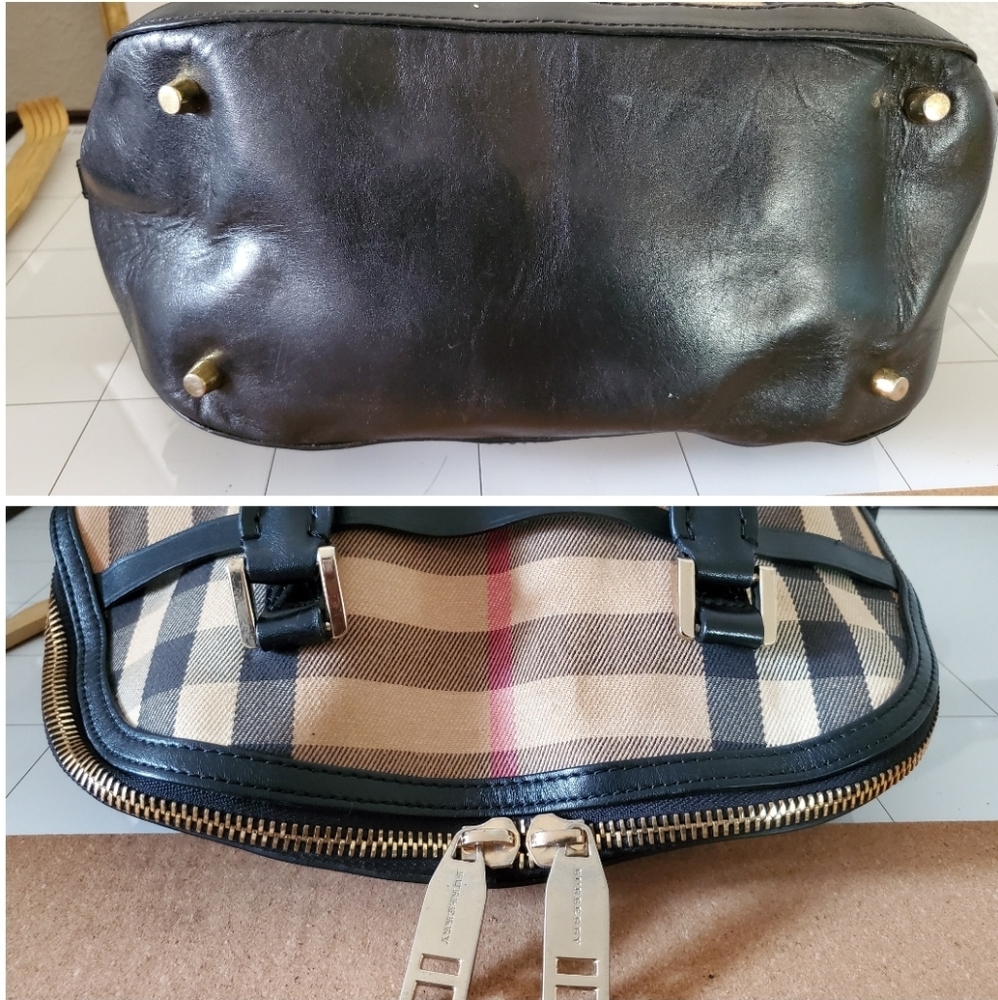 BURBERRY House Check' Bowling Bag - Picture 8 of 16